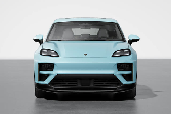 Porsche Macan Ev Color Frozenblue Metallic Porsche Macan Ev Color Frozenblue Metallic